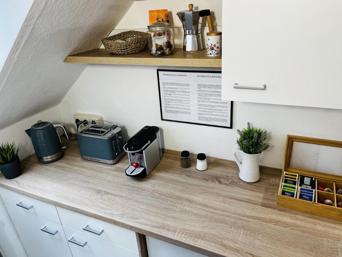 Stylisches Apartment / Netflix / Balkon Bochum Exterior foto